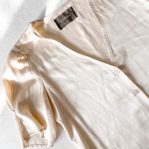 Reformation Silk Button down Blouse